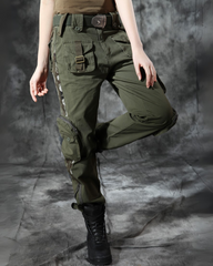 Women's Multi-Pocket Slim Fit Cargo Pants