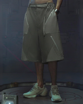 Cyberpunk Outfits Demiurge IV Suit Shorts