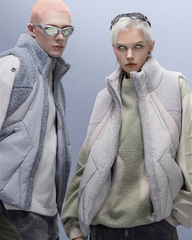 Cyberpunk Outfits Stand-Collar Lightweight Winter Down Vest