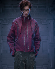 Cyberpunk Outfits Unisex Velvet Short Jacket