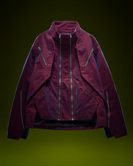 Cyberpunk Outfits Unisex Velvet Short Jacket