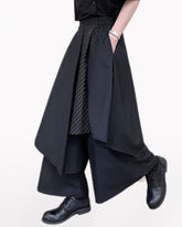 Yamamoto Asymmetric Patchwork Hakama Pants