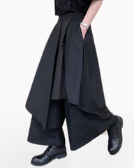 Yamamoto Asymmetric Patchwork Hakama Pants