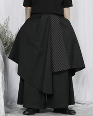 Yamamoto Asymmetric Patchwork Hakama Pants