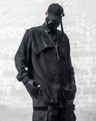 Yamamoto Black Long-Sleeve Shirt