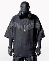 Yamamoto Style Tassel Bat Sleeve T-Shirt