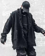 Yamamoto Tassel-Design Knitted Sweater