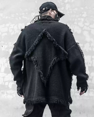 Yamamoto Tassel-Design Knitted Sweater