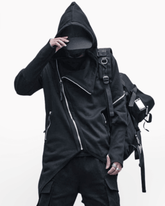 Japanese Zipper Hooded Jacket