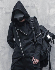 Japanese Zipper Hooded Jacket