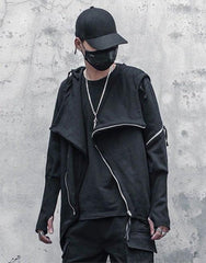 Japanese Zipper Hooded Jacket
