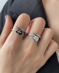 Guitar Design Copper Ring