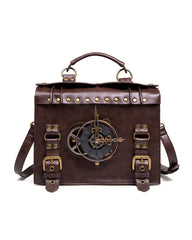 Vintage Steampunk Clock Design Handbag