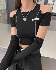 Catch My Drift Patchwork Top