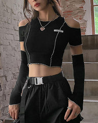 Catch My Drift Patchwork Top