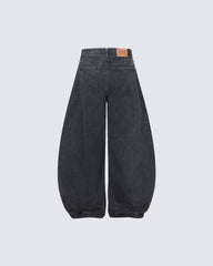 Winter New Vintage Balloon Wide-Leg Jeans