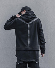 Streetwear Black Ninja Hoodie