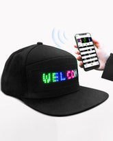 Dance Miracle Cyberpunk Luminous Cap ( Customizable Text And Image Available)