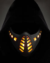 Cyberpunk Cosplay LED Scorpion Half Face Mask