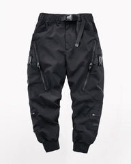 Black Zip Pocket Cargo Pants