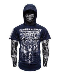 Cyberpunk Ninja Mask Hoodie