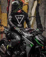 Cyberpunk Graphic Motorcycle Hoodie