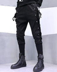 Streetwear Side Drawstring Jogger Pants