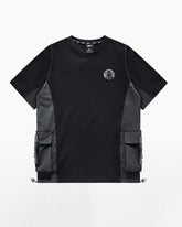 Functional Cyberpunk Samurai Badge T-Shirt