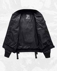 Futuristic Backpack Functional Bomber Jacket
