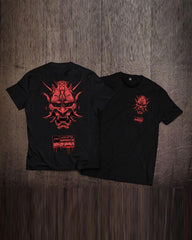 Streetwear Ninja Oni Graphic T-Shirt