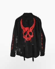 Harajuku Horns Denim Jacket