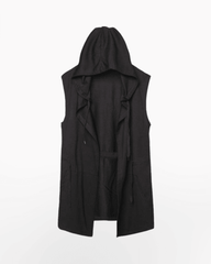 Black Sleeveless Ninja Costume Vest
