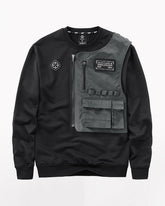 Fake Two-piece Tactical Sweatshirt