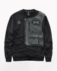 Fake Two-piece Tactical Sweatshirt