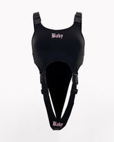 Buckle Strap Cut Out Bodysuit