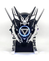 Futuristic Warrior LED Cyberpunk Helmet Mask