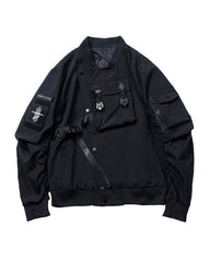 Futuristic Mens Bomber Jacket