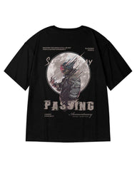 Oversize Streetwear Astronaut Graphic T-Shirt
