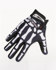 No Goodbyes Skull Gloves