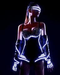 Light Up Rave LED Glasses