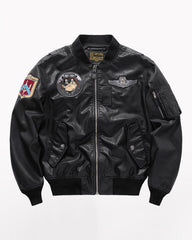 PU Bomber Jacket