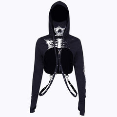 Half Skull Hoodie