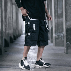 Black Shorts With Buckles