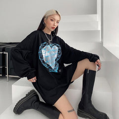 Caged Heart Sweatshirt