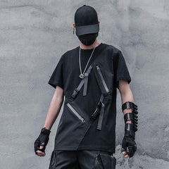 Buckle Patchwork Tee