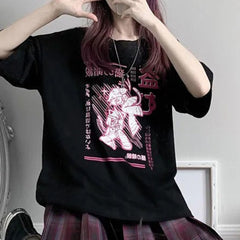 Pink Anime T-shirt