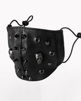 Read Your Mind Punk Skull Rivet Mask
