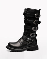 Punk Motorcycle Riding Boots