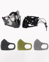 Urban Mechanical Cyberpunk Sci-fi Face Mask