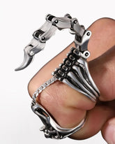 Scorpion Bone Telescopic Ring